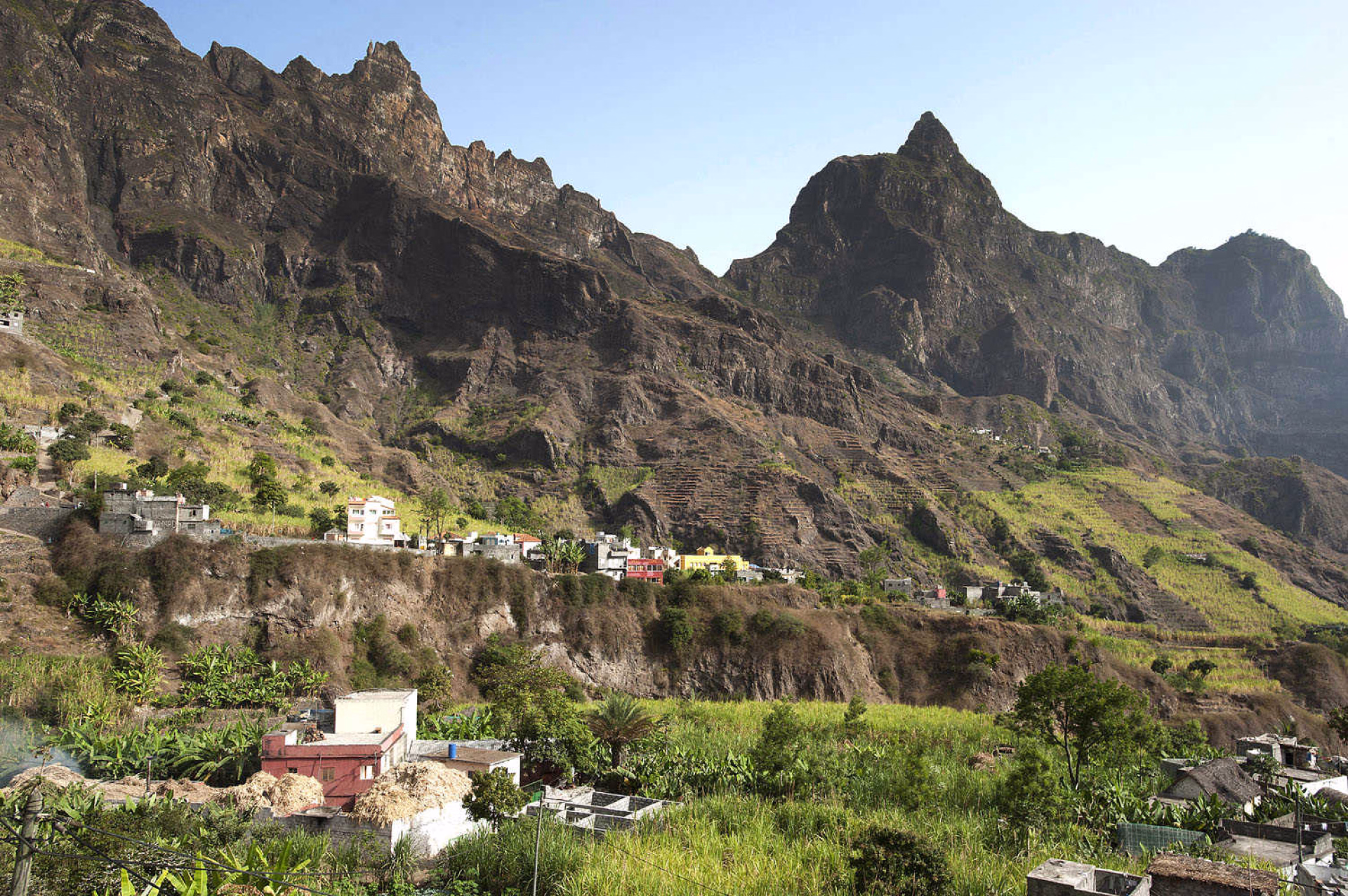 Village et culture sur l’île de Santo Antao au Cap Vert