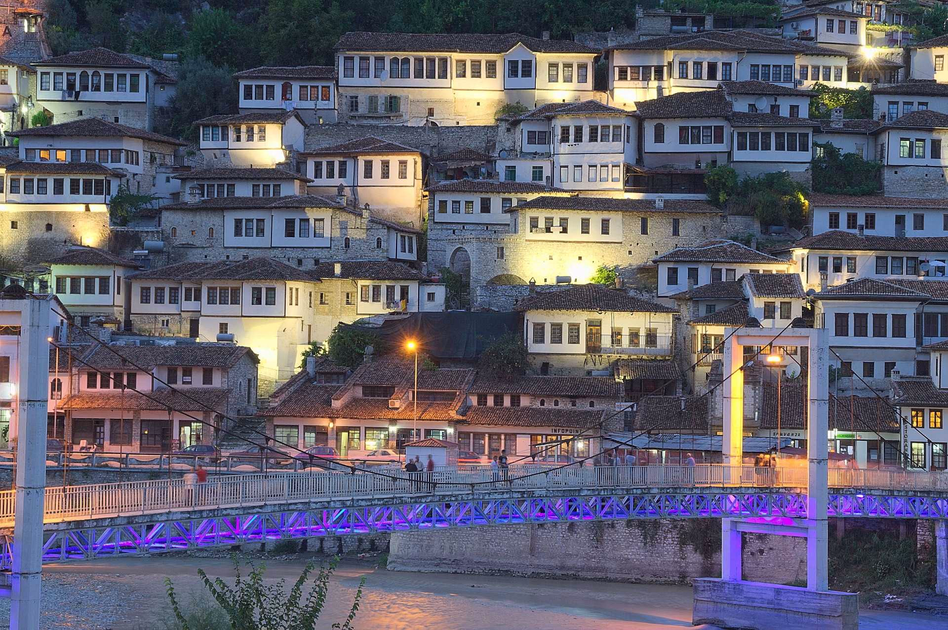 Ville de Saranda en Albanie