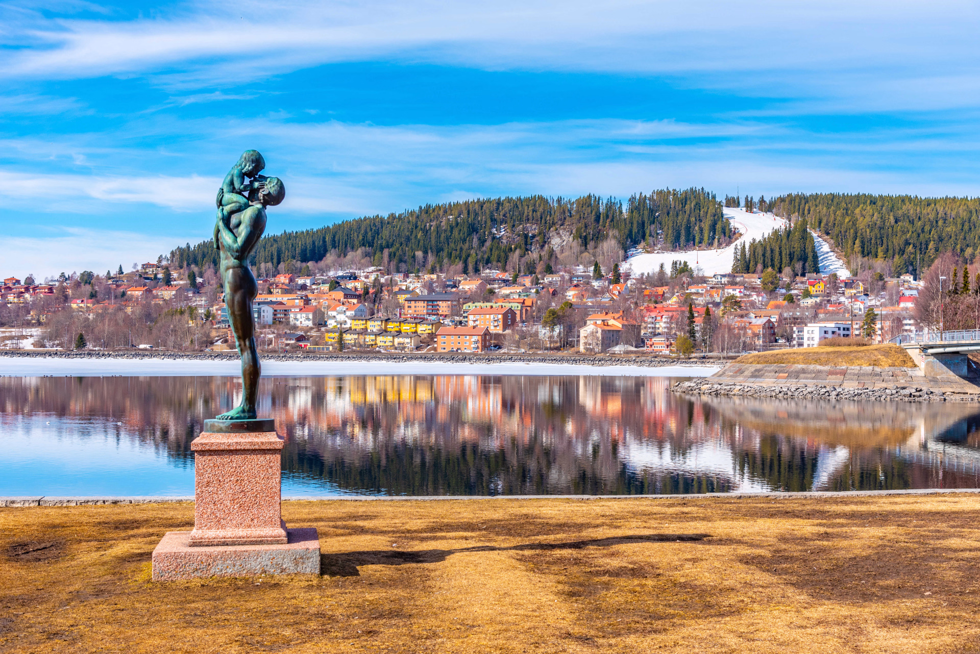 Ville d'Ostersund en Suède