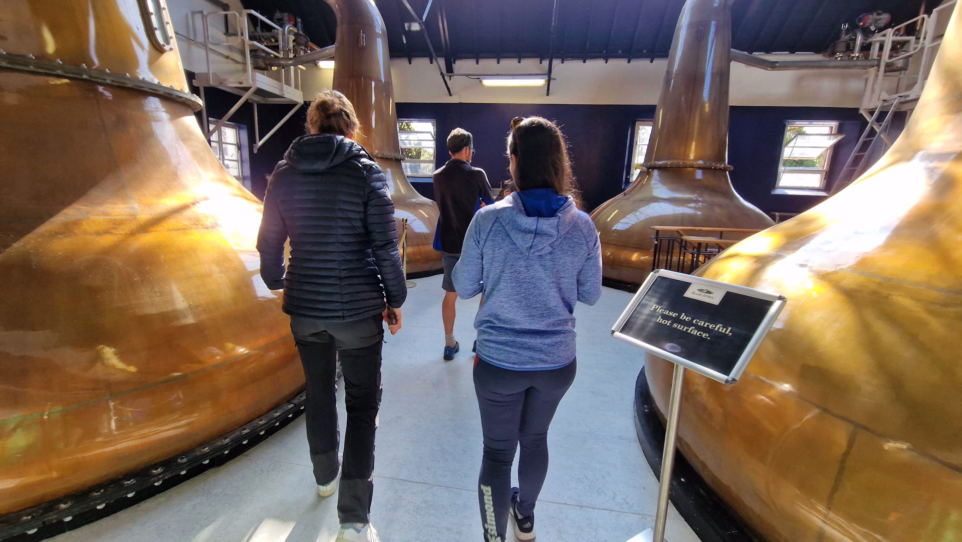 Visite de la distillerie Blair athol en Ecosse