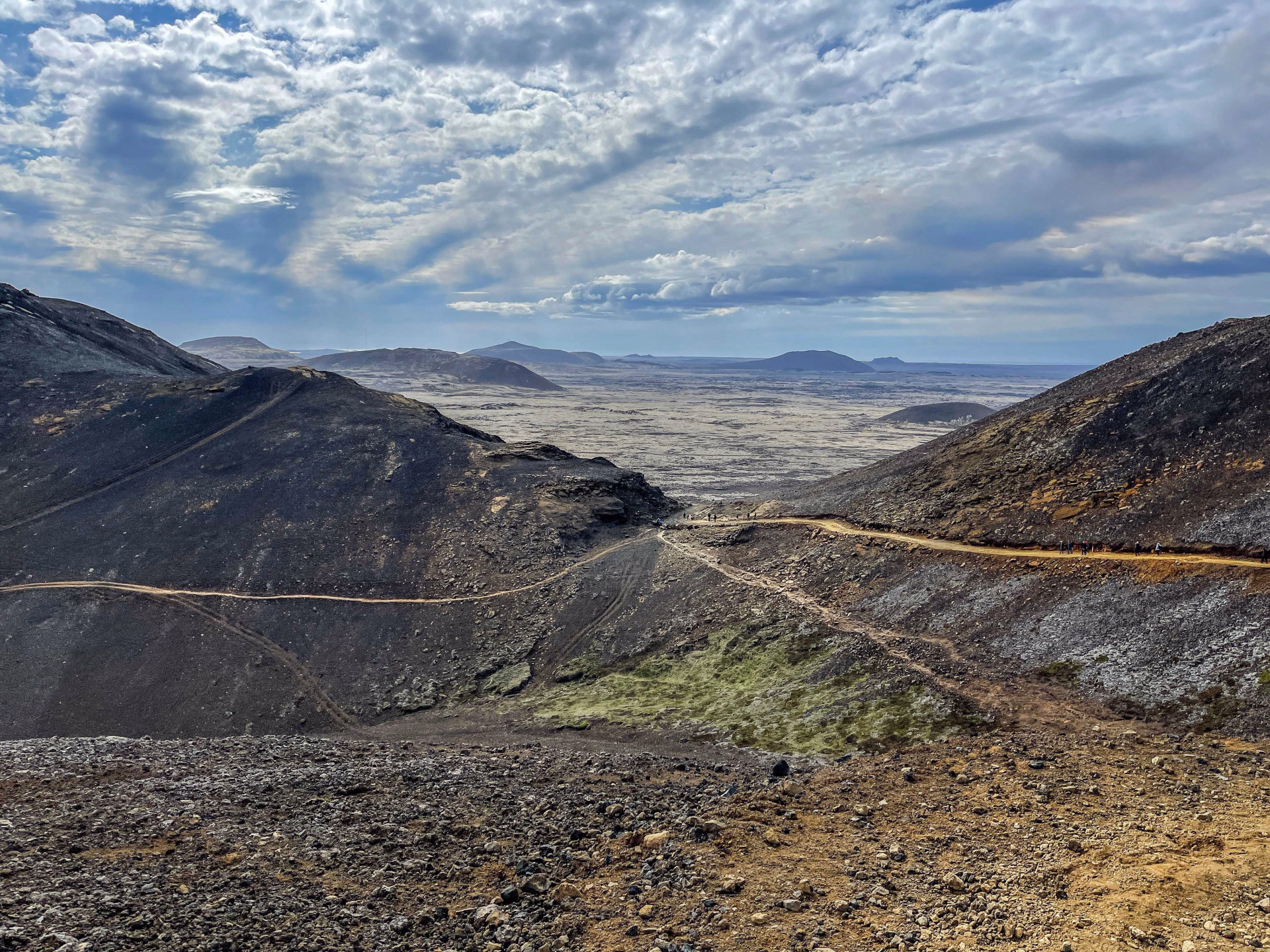 Volcan Fagradalsfjall en Islande