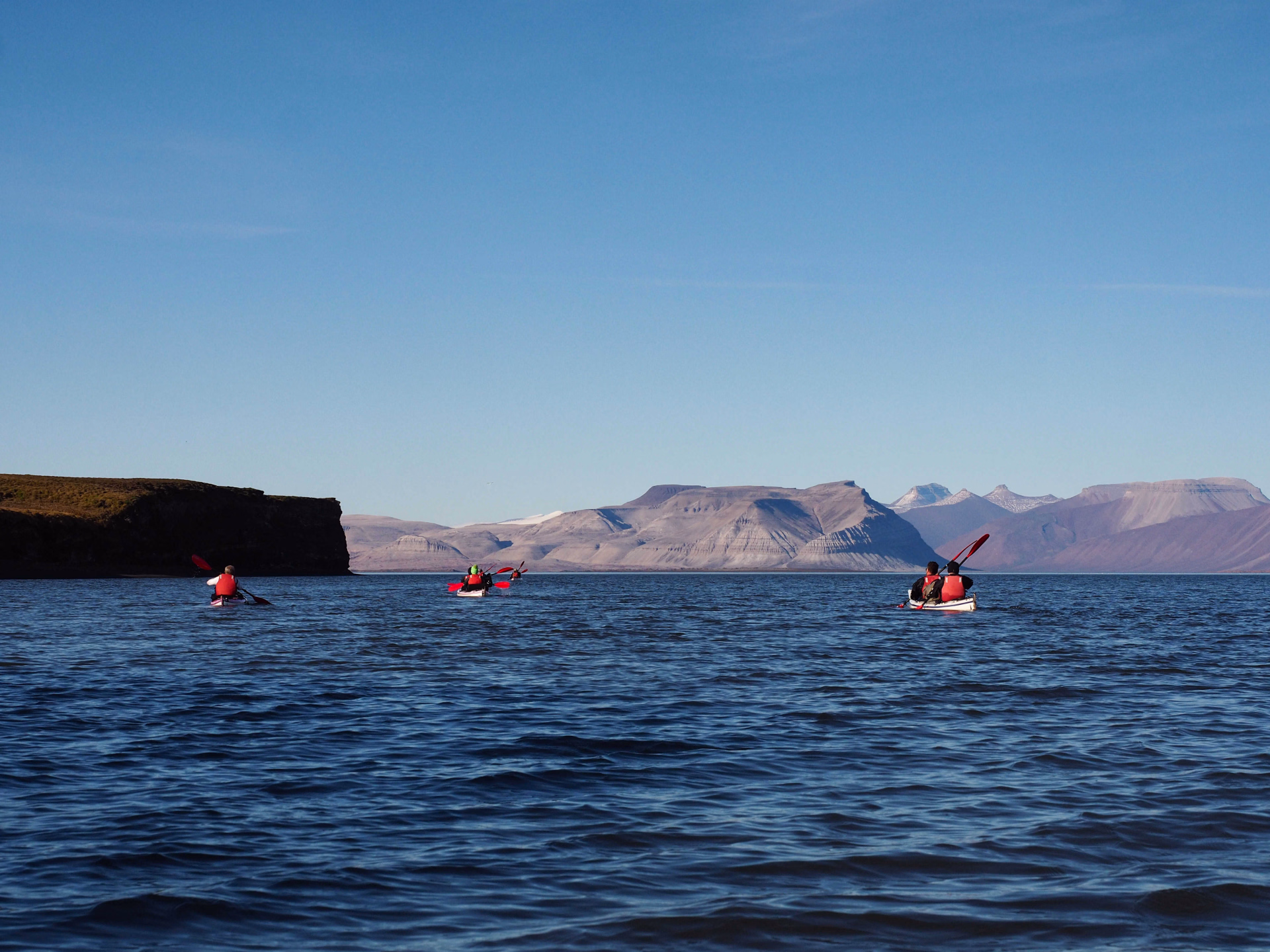 voyage kayak au Svalbard