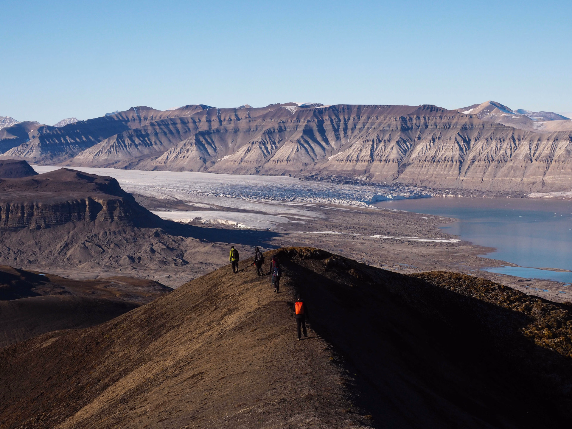 Voyage randonnée pole nord l'été