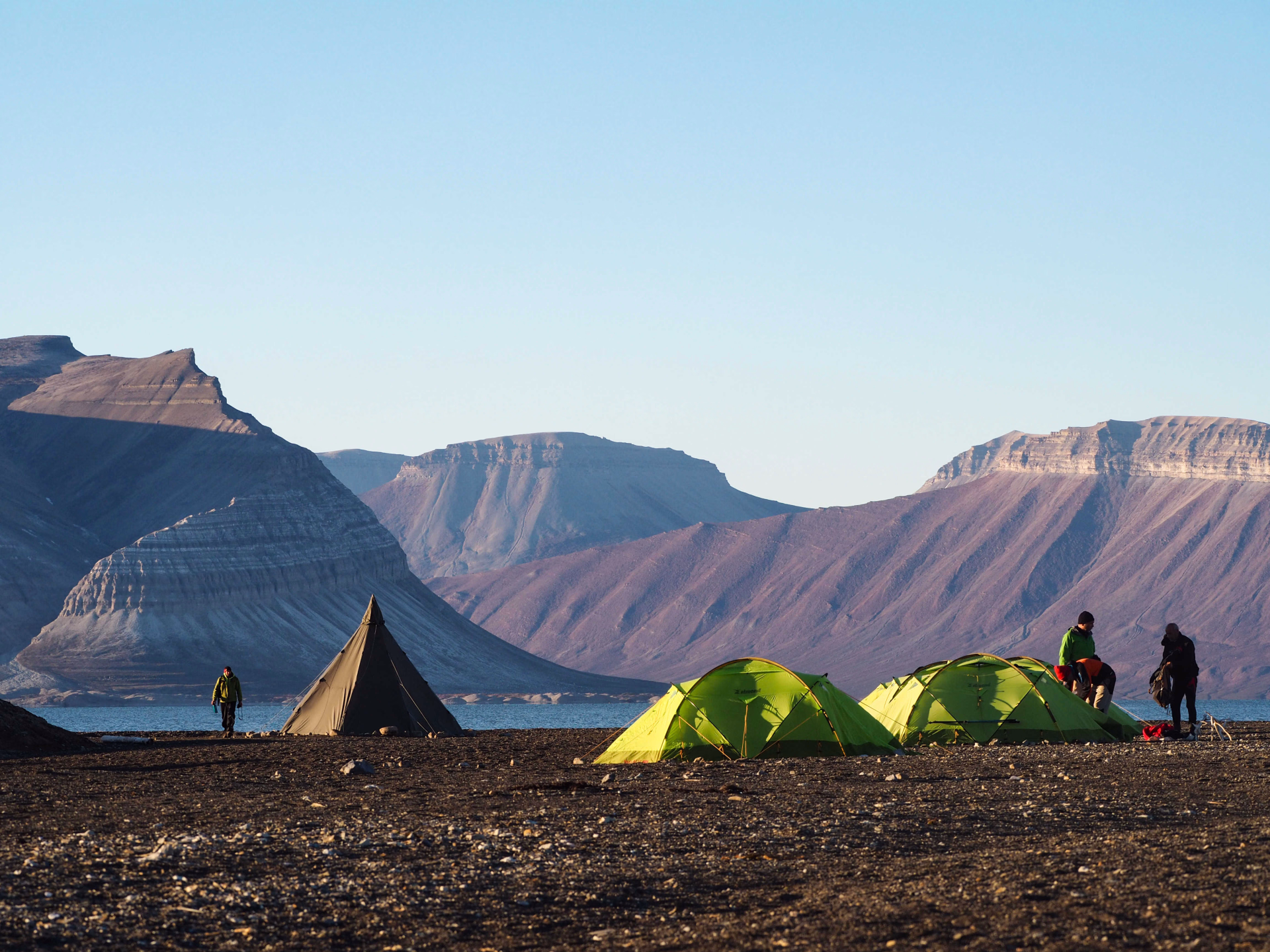 Voyyage aventure en bivouac en Arctique