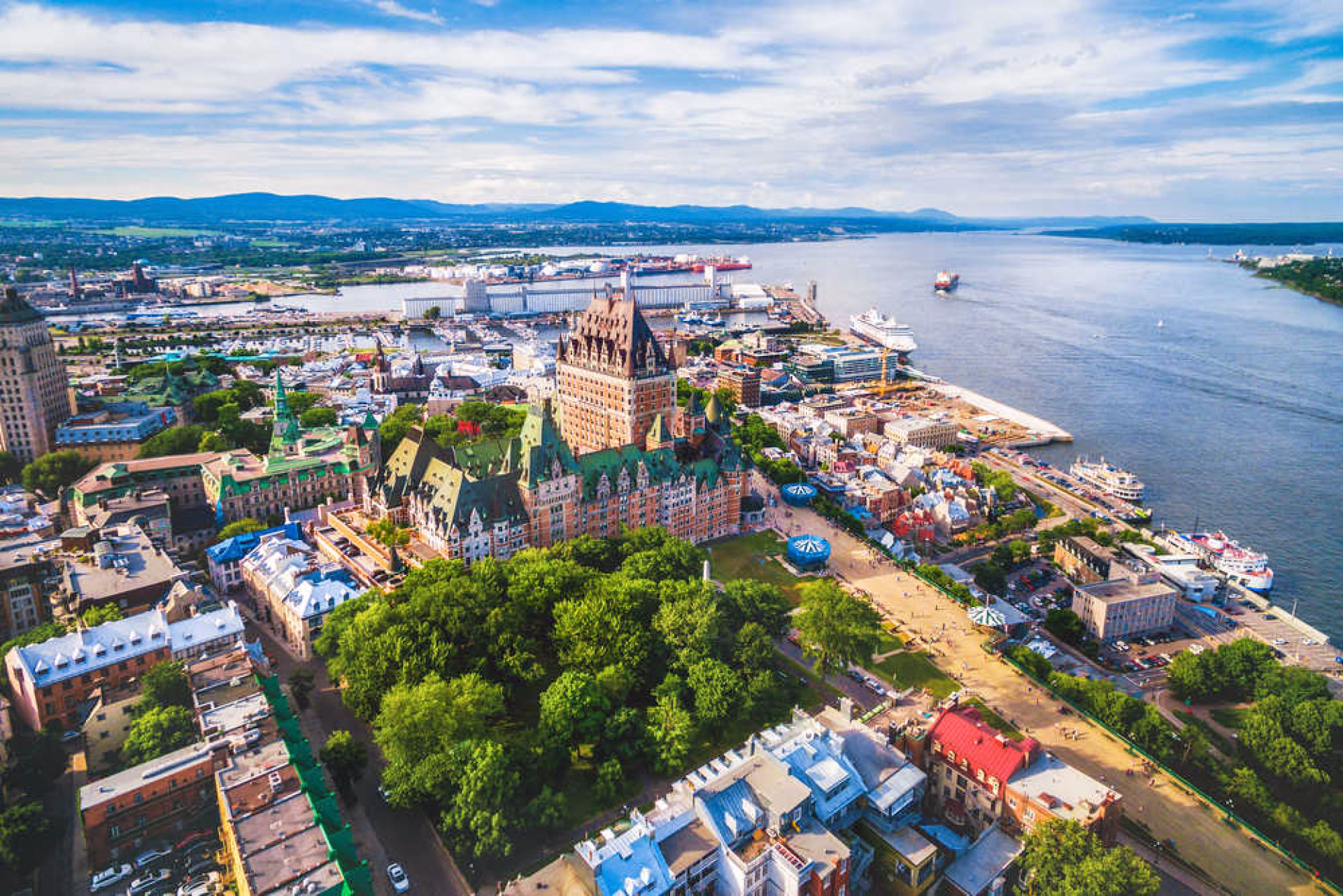 Château Frontenac à Québec, Canada