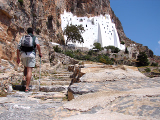 Amorgos, monastère de Panagia Chozoviotissa