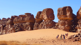 Tassili N'Ajjer, Djanet, Algérie