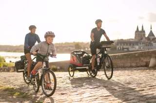 Vélo en famille vers Blois