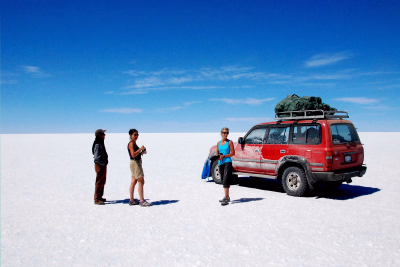 Salar de Uyuni, 4X4, Bolivie