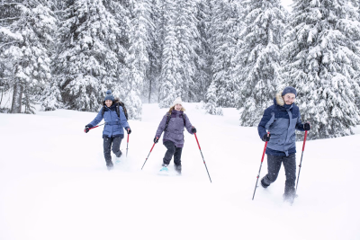 Nos séjours raquettes à Neige dans le Massif Central