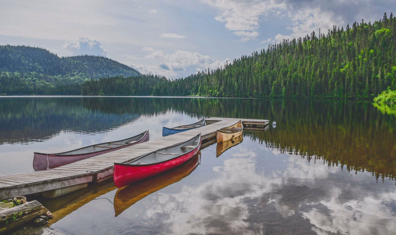 Canoë au Canada