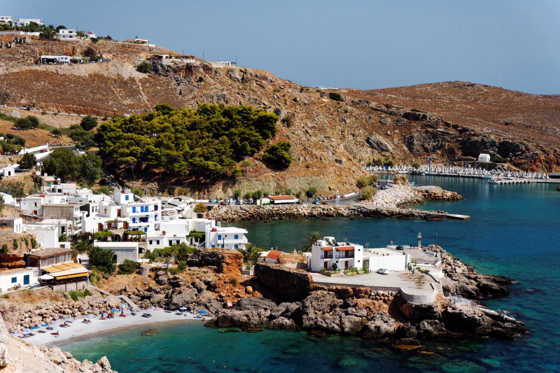 Crète, crique de la côte sud
