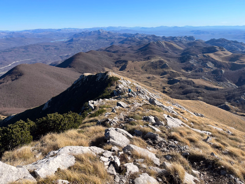 Croatie massif de Paklenica Sveto brdo
