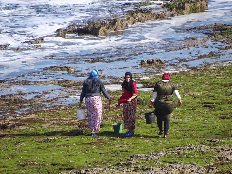 Femmes sur la côte atlantique, Maroc