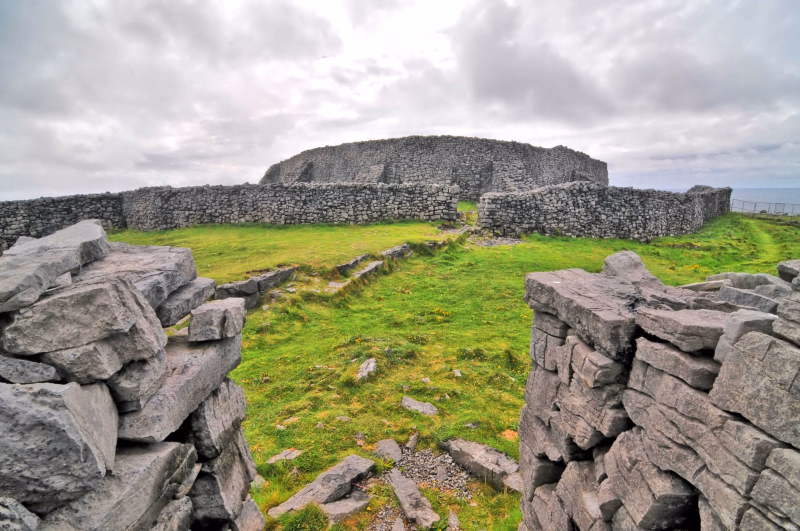 Fort de Dun Aengus en Irlande