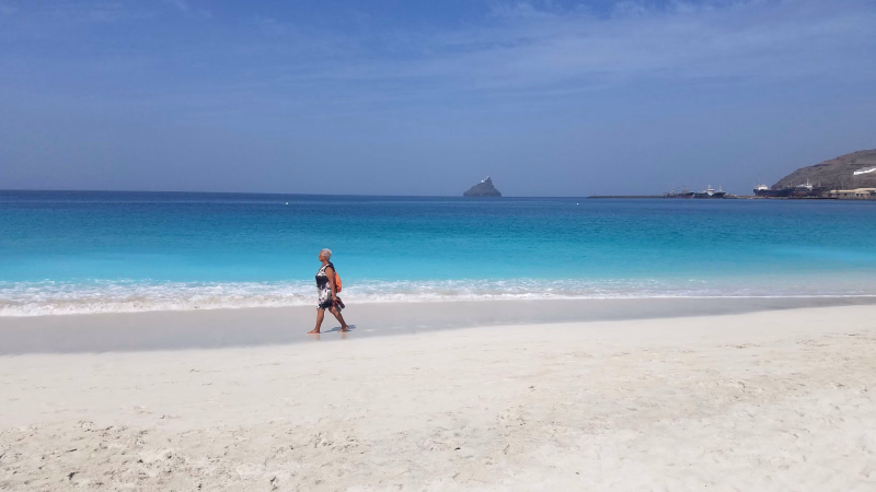 La plage de Mindelo