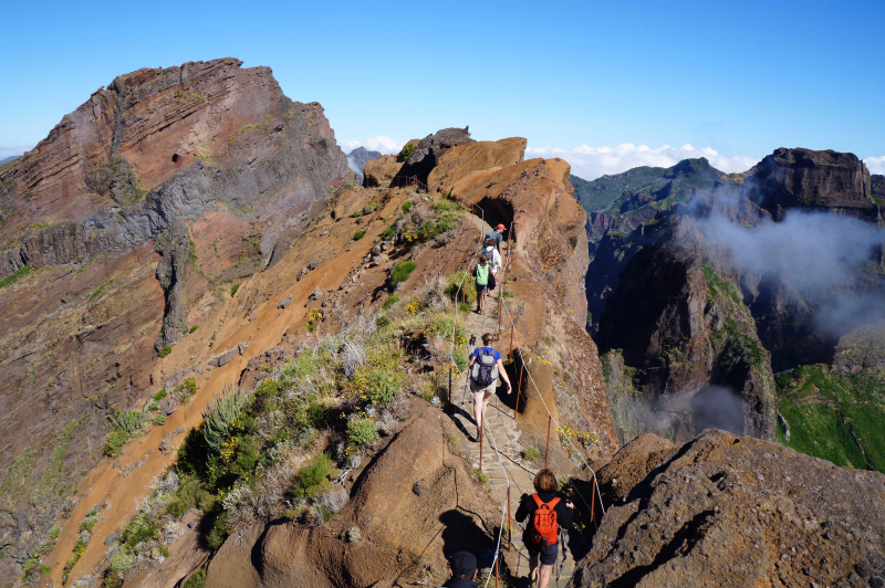 Madère, randonnée dans les Picos