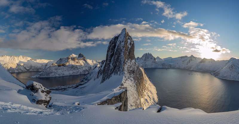 Montagne Segla, Ile de Senja
