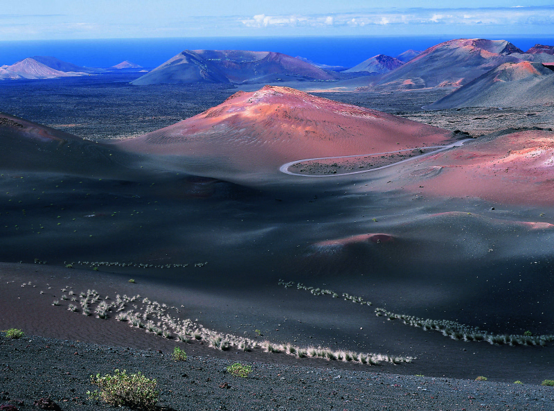 Paysage sur l'île de Lanzarote