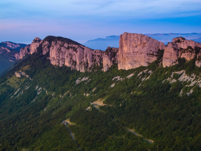 Circuit Vélo Parc Naturel Vercors Alpes France