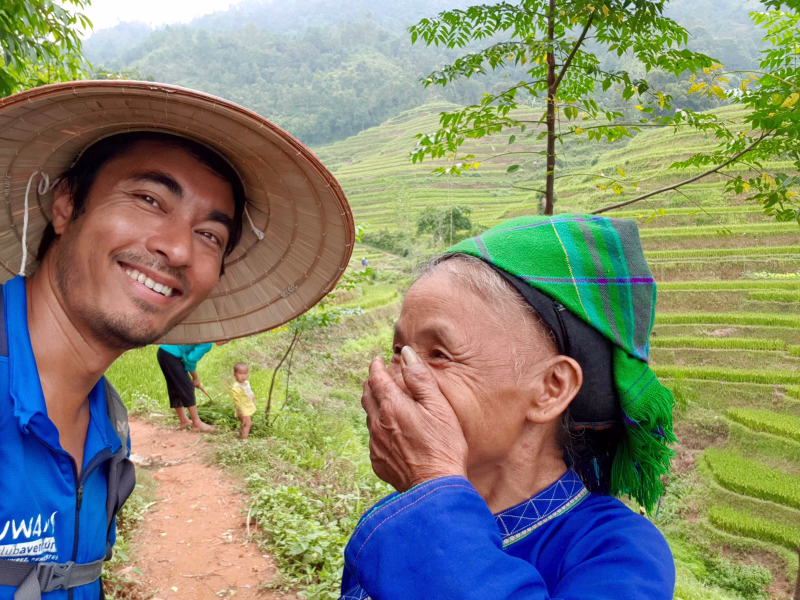 Quelques rencontres au cours du trek au nord du Vietnam