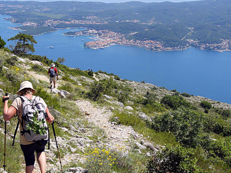 Randonnée sur la presqu'île de Peljesac, Croatie, côte dalmate