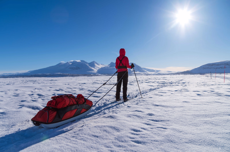 Ski aventure en Suède