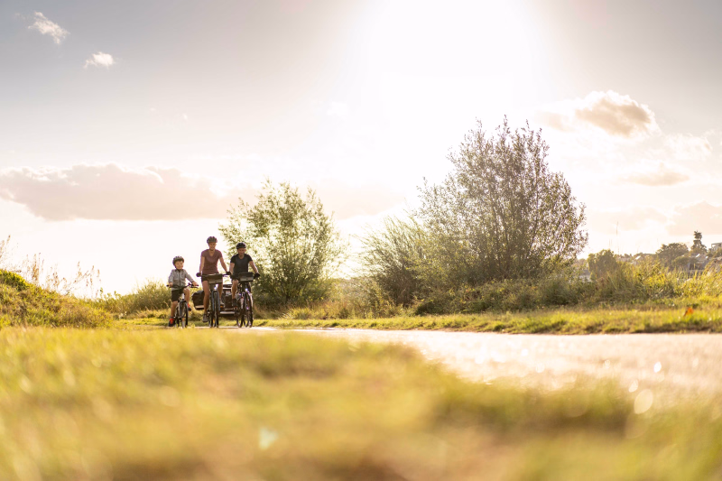 Vélo en famille dans le val de Loire