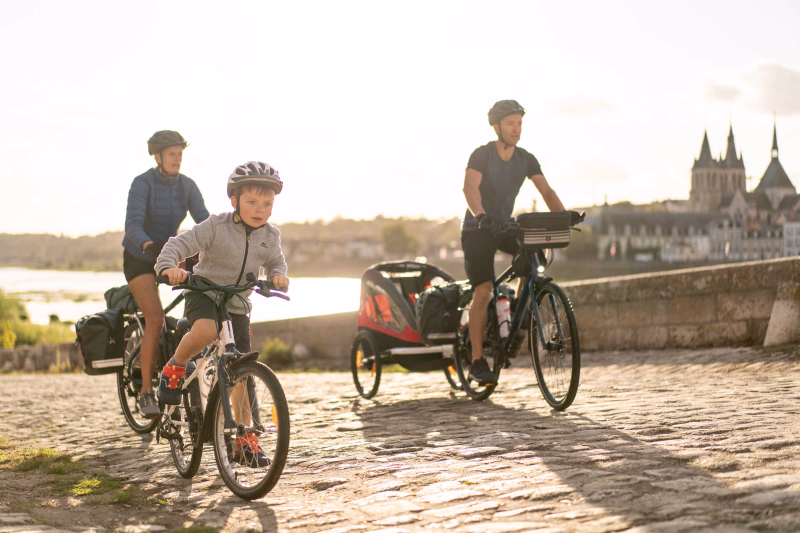 Vélo en famille vers Blois
