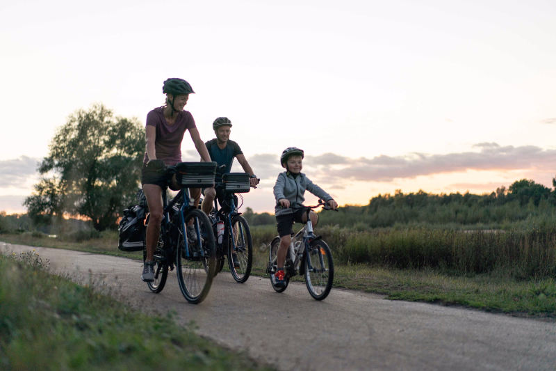 Vélo en famille vers Blois
