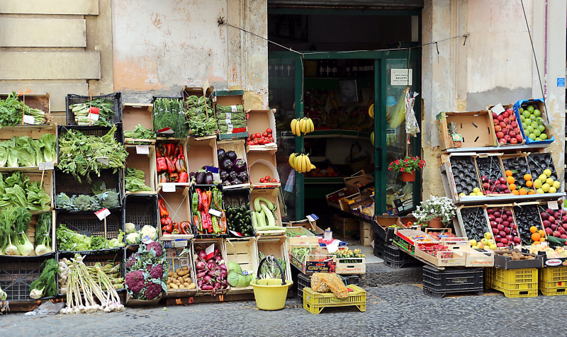 Vendeur légumes