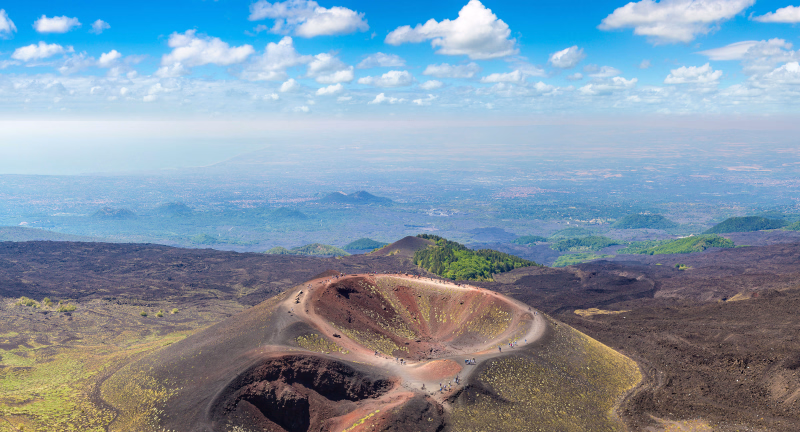 Descente de l'Etna