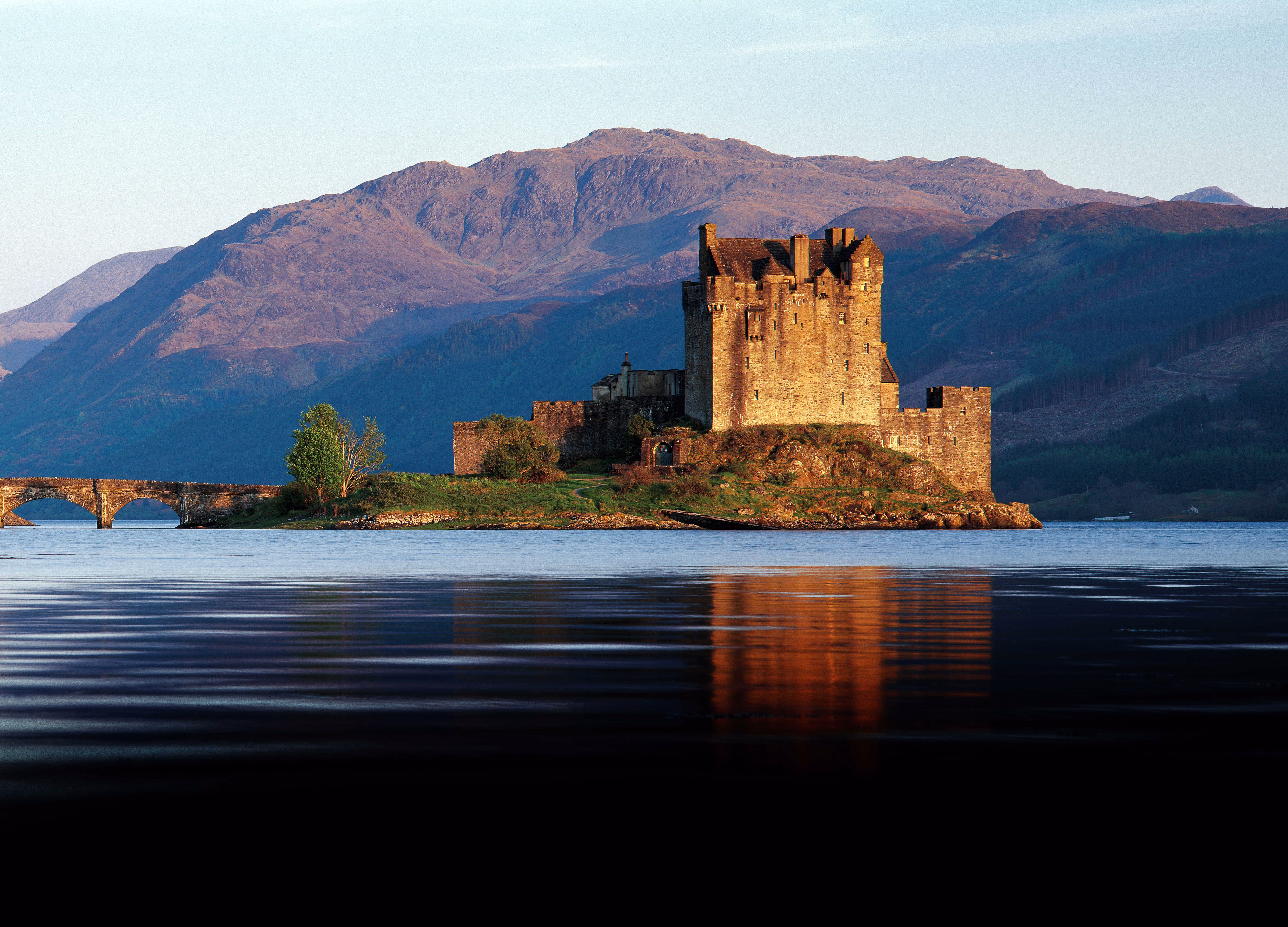 Photo d'un château en Ecosse