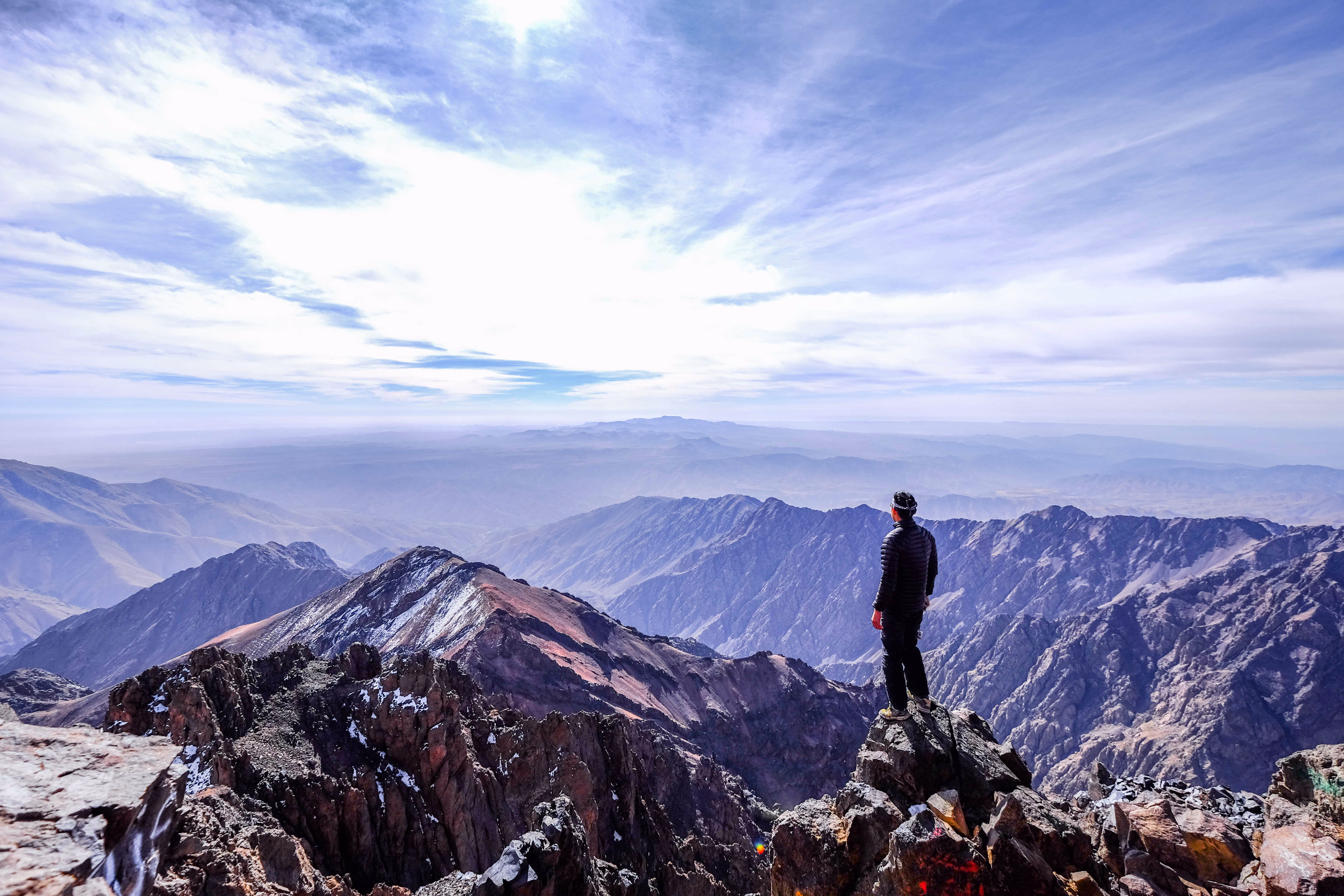 Voyages et ascension du Mont Djebel Toubkal