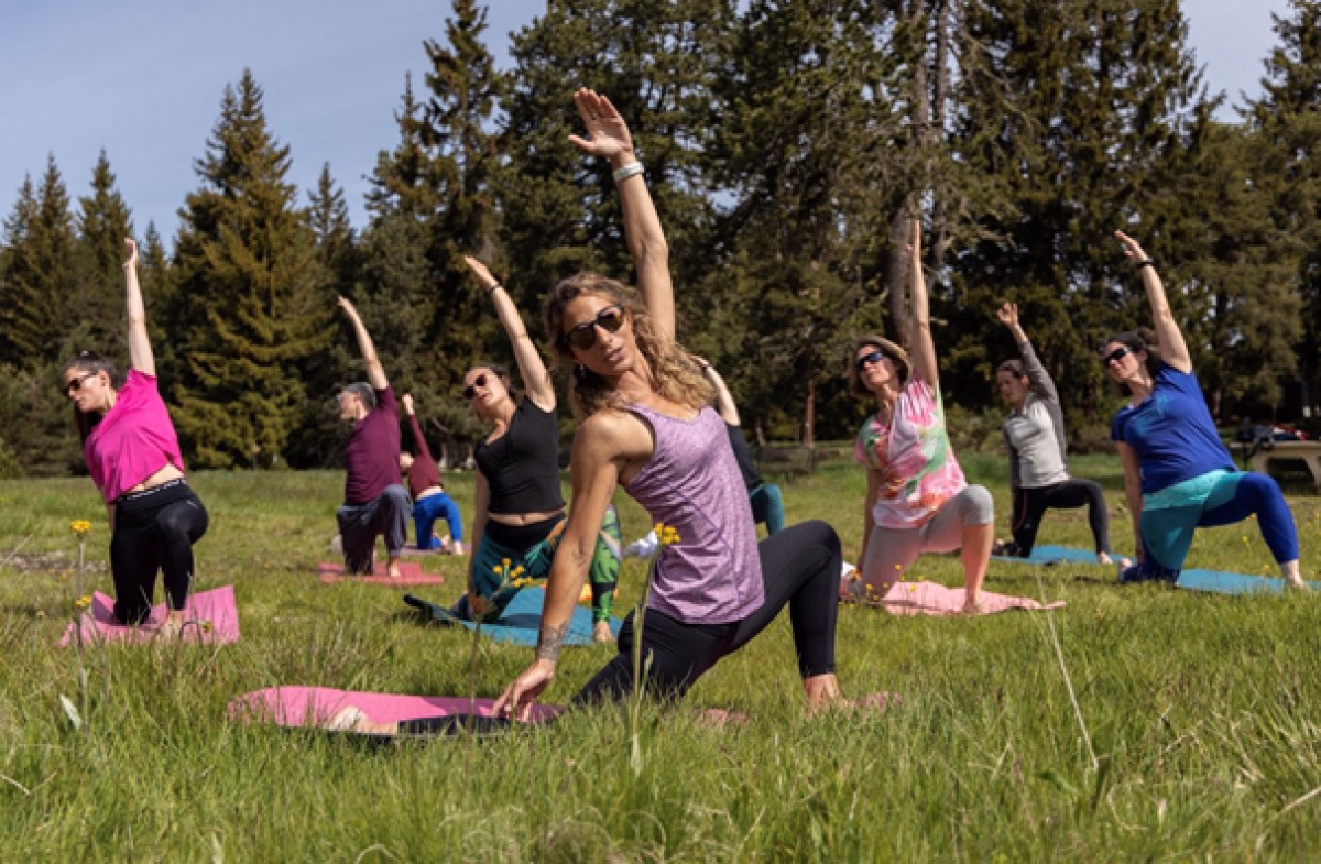 Yoga paddle, aérien et randonnée dans les Pyrénées catalanes