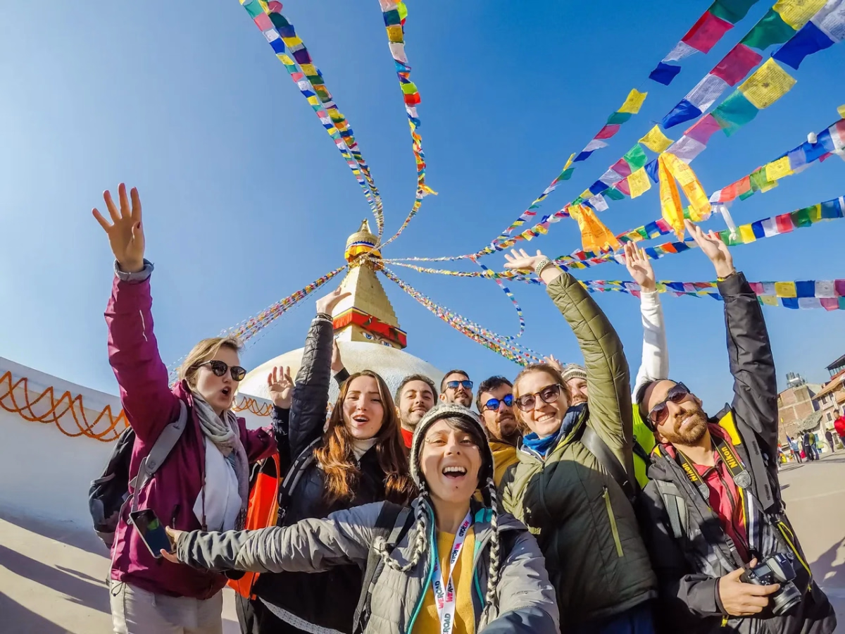 Voyage en Haute Montagne - Randonnée entre les temples de Katmandou et les sommets de l\'Annapurna