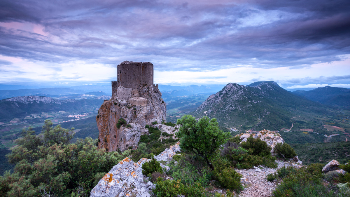L'appel des citadelles Cathares avec un guide expérimenté