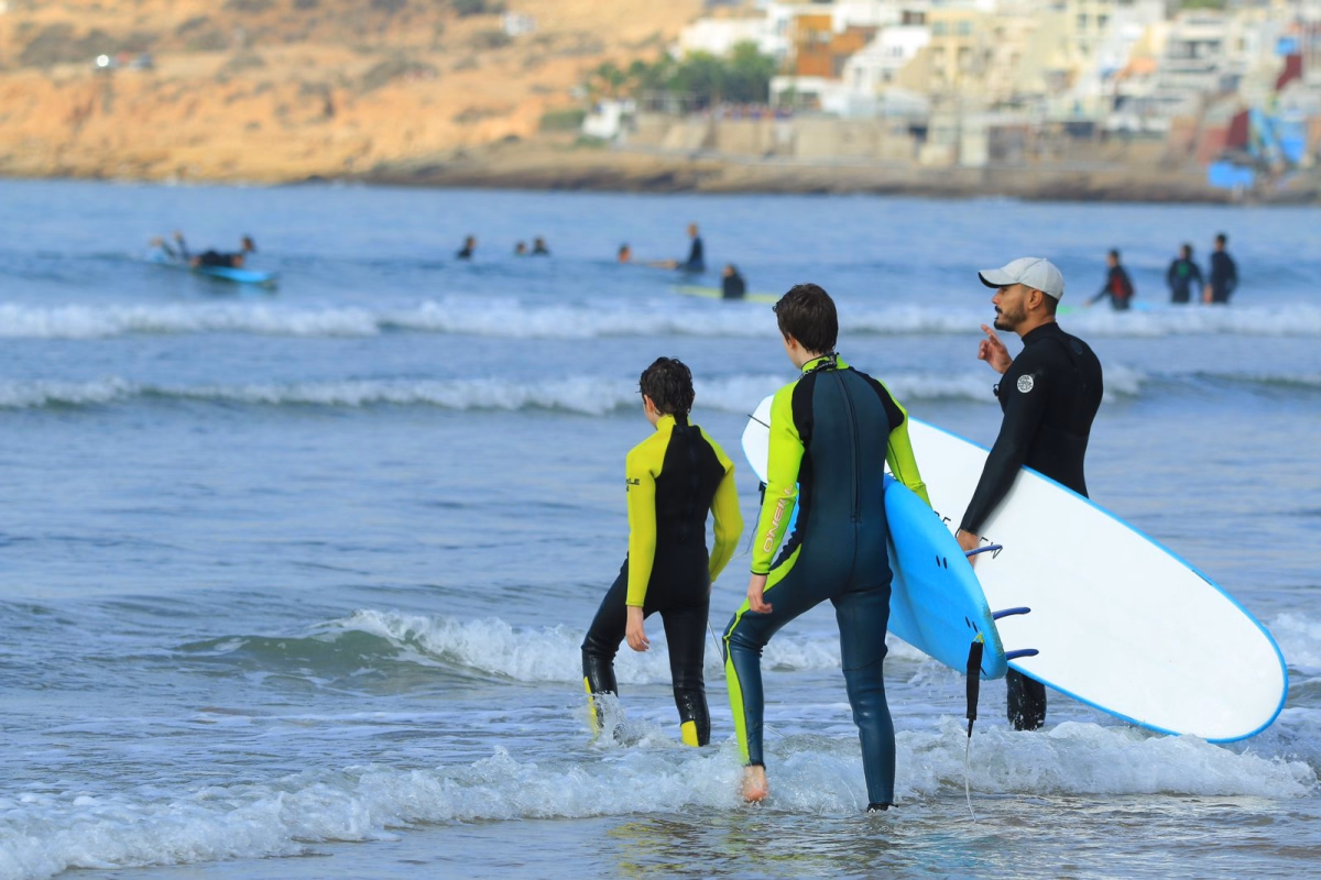 Trek - Séjour Surf intensif à Tamraght : apprends, progresse, performe