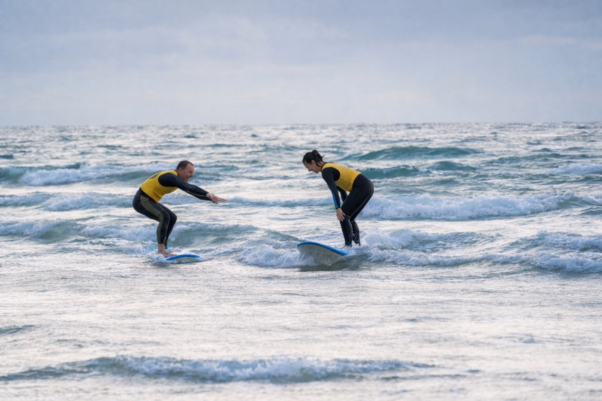 Surf en immersion et autonomie sur les vagues de Seignosse