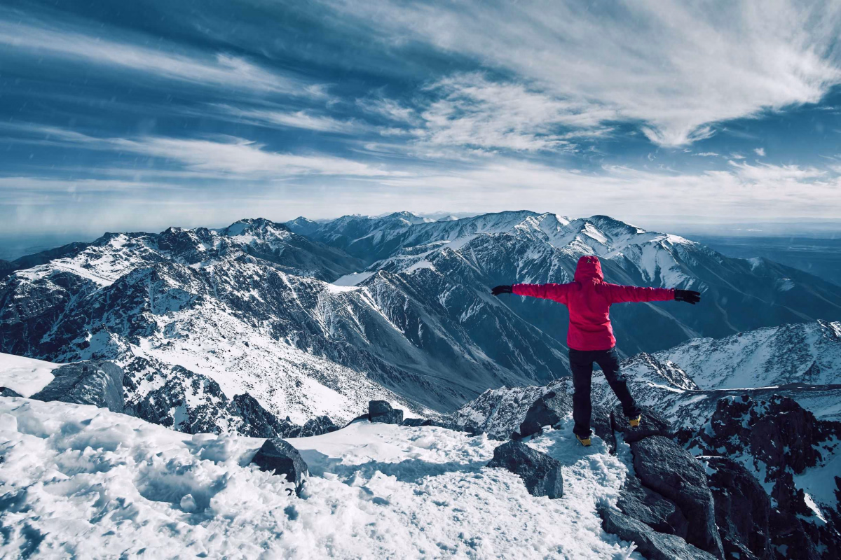 Partez pour un trek hivernal dans l'Atlas et au Mont Toubkal