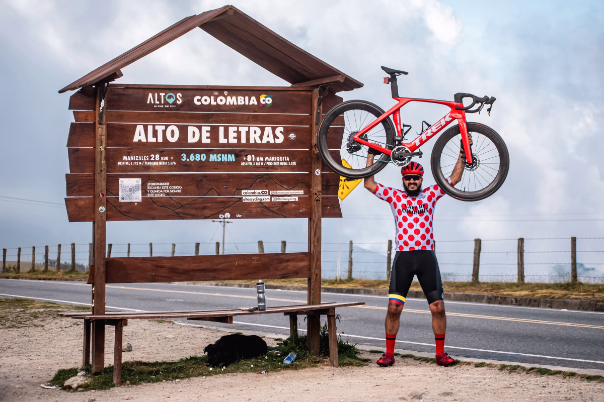 Voyage à vélo - Alto de Letras - la montée légendaire en vélo