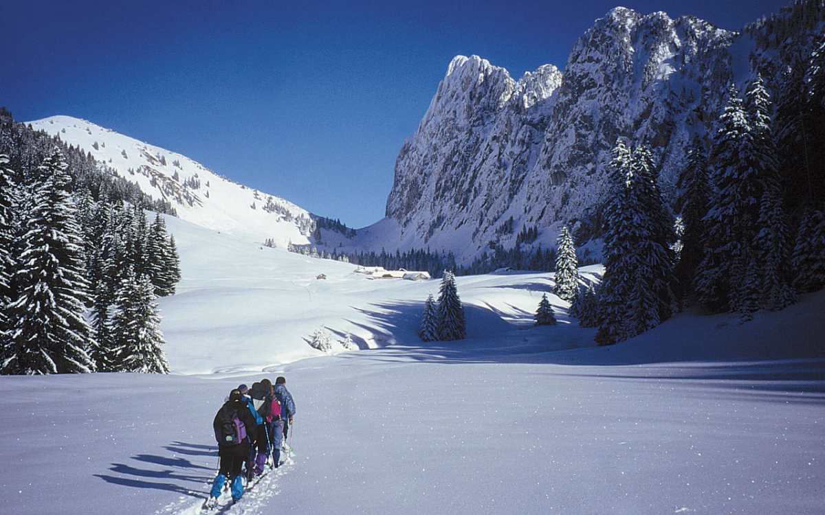 Week-end raquettes au cœur du chablais