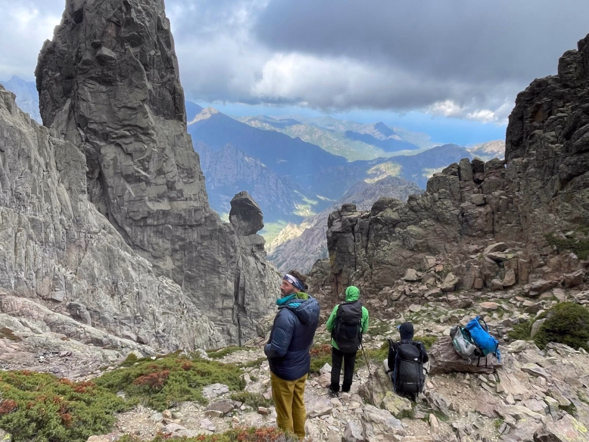 Le GR20 Nord tracé originel en groupe