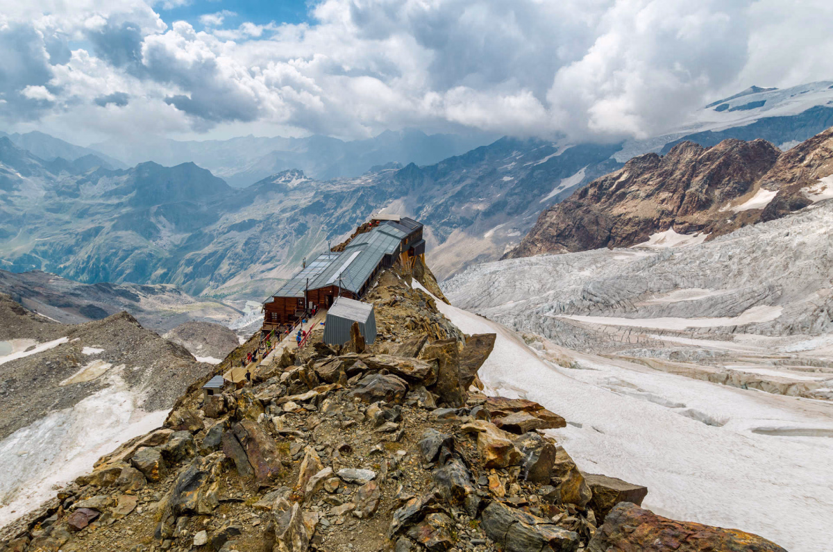 Séjour d'alpinisme dans le massif du Mont Rose avec un guide privé