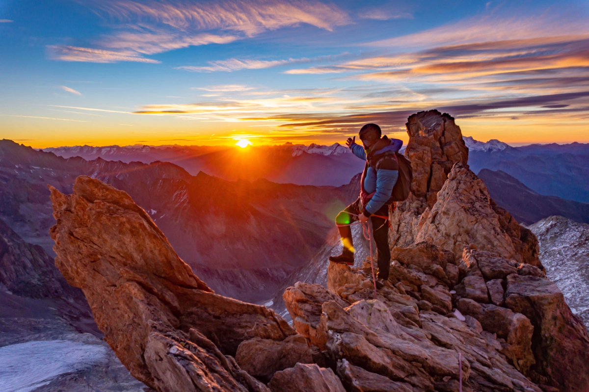 Voyage en Haute Montagne - Stage vers l\'autonomie en alpinisme dans le massif du Mont Blanc