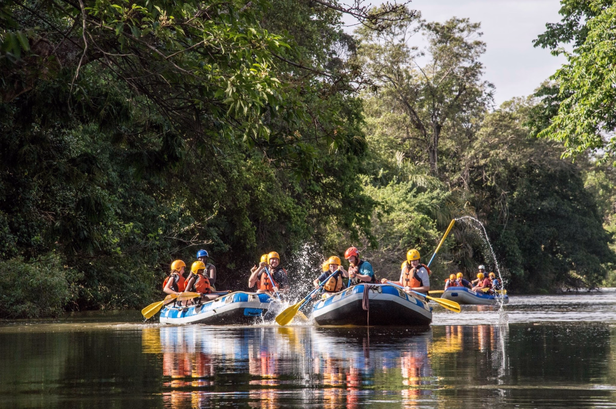 Rafting sur la rivière Tana