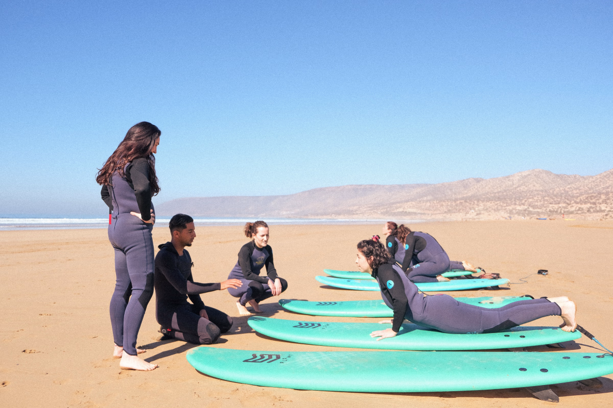 Surf camp et hospitalité marocaine à Tamraght