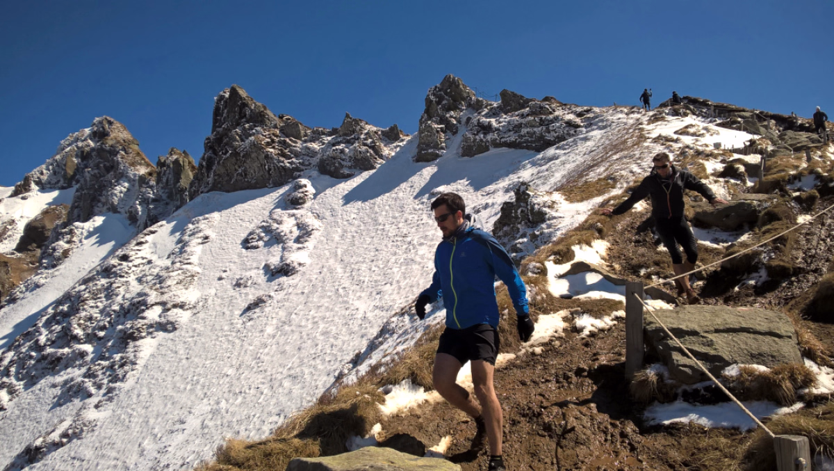 Trail - Grande traversée des Volcans d\'Auvergne en trail en 4 jours