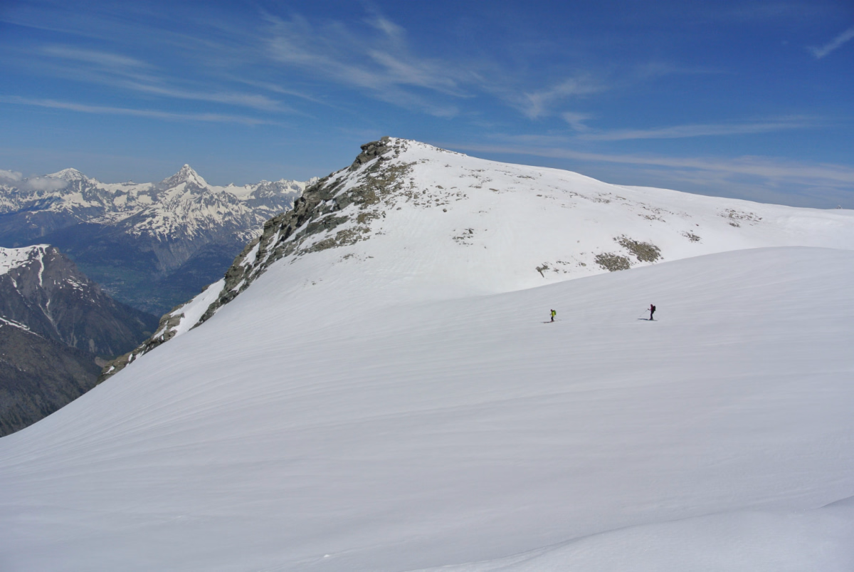 Voyage en Haute Montagne - Ascension du Mont Rose en cinq jours d\'alpinisme avec un guide privé