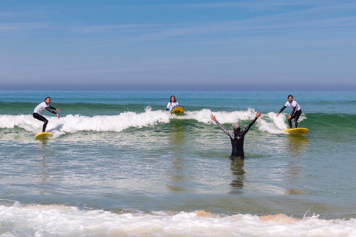 Semaine de surf à Biscarrosse Plage